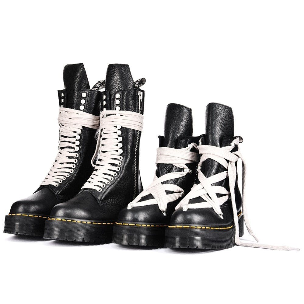 Rick Owens \u0026 Dr. Martens Drop More Pentagram Boots for FW22